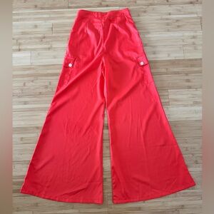 Muy Muy Palazzo Orange wide leg pants small